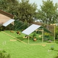 thumbnail image 2 of GVN Chicken Coop, Pet Hutch, Hen House,Large Chicken Coop with Waterproof and Anti-UV Cover, Spire Shaped Walk in Fence Cage Hen House, 2 of 5