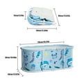 thumbnail image 5 of TidBay 45" Large Foldable Bathtub, Extra Large Foldable Bathtub with Plastic Frame, Freestanding Surround Collapsible Bathtub, Family SPA Soaking Tub for Kids Adult, 5 of 6