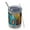 Halloween Colorful Jack, variant on 12oz Tumblers Halloween Colorful Pumpkins with Leaves Vacuum Insulated Stainless Steel Travel Tumbler Cups Mug with Lid and Straw for Beer,Coffee,Beverages with Cleaning Brush for Cold & Hot Drinks