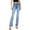 Medium Denim, variant on Wax Jean Womens Juniors High Waisted Bootcut Jeans (Medium Denim, 0 )