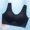 Black, variant on Women Wireless Bra Push Up Back Smoothing Seamless Naked Fixed Cup Side Support Sleep Bra