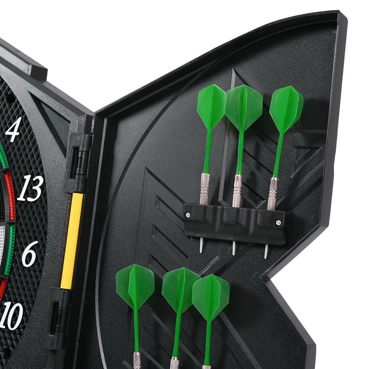 1Pc Electronic Dartboard Machine Professional Hanging LCD Scoring Indicator Dartboard with 6pcs Darts for Unisex Adult