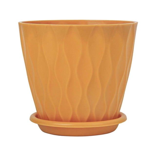 MKHSQHDG Today's Deals Thickened Water Ripple Pattern with Saucers for Indoor Outdoor Garden And