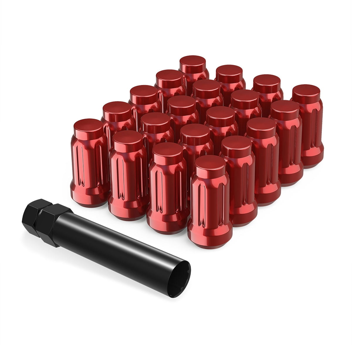 Parts & Accessories Universal 12X1.5 Locking Key Lug Nuts Thread Pitch