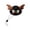 A, variant on Dog Cat Christmas Antler Hat, Soft Plush Holiday Headwear with Ears, Festive Winter Cosplay Pet Costume Accessories for Fun Party