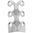 thumbnail image 4 of 2024 New Skiffers Baseboard Corner Protectors, Baseboard Corner Protectors, Solid Brass Skirting Board Corner Protectors, Vintage Metal Corner Protector, Decorative Protector Cover (Silver-5pcs), 4 of 16