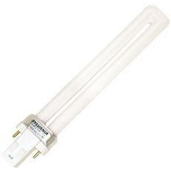SYLVANIA DULUX® S ECOLOGIC® PL TYPE COMPACT FLUORESCENT LAMP, S (T4), 13 WATT, 4100K, 82 CRI, GX23, 120 VOLTS per 10 Eac