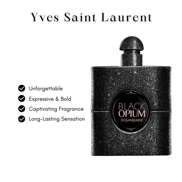 Betasten geschiedenis embargo Yves Saint Laurent Black Opium Eau de Parfum, Perfume for Women, 1 Oz -  Walmart.com