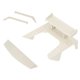 thumbnail image 1 of RC Car Air Deflector Tail Wing Spoiler Window Sun Visor Set for WPL D12 1/10 RC Drift Car Upgrade Pa, 1 of 5