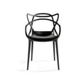 thumbnail image 1 of Take Me Home Dining Chair with Arms – Set of 4 white Masterchairs, Waterproof, Durable, and Stylish Design for Indoor and Outdoor Use, Comfortable Armrests, All-Weather Seating for Dining Rooms, Patio, 1 of 3
