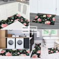 thumbnail image 5 of Pioneer Flower Floral Print Pattern Kitchen Rugs Sets Of 2,Anti Fatigue Kitchen Mat Rugs Non Slip Washable,Decorative Kitchen Floor Mats for Kitchen,Sink,Laundry,17"x30"+17"x47", 5 of 7