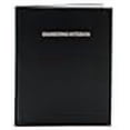 thumbnail image 2 of BookFactory Black A4 Engineering Notebook - 168 Pages (5mm Engineering Grid Format), A4 (210mm x 297mm), Black Cover, Section Sewn Hardbound Engineering Lab Notebook (EPRIL-168-4GS-A-LKT4), 2 of 4
