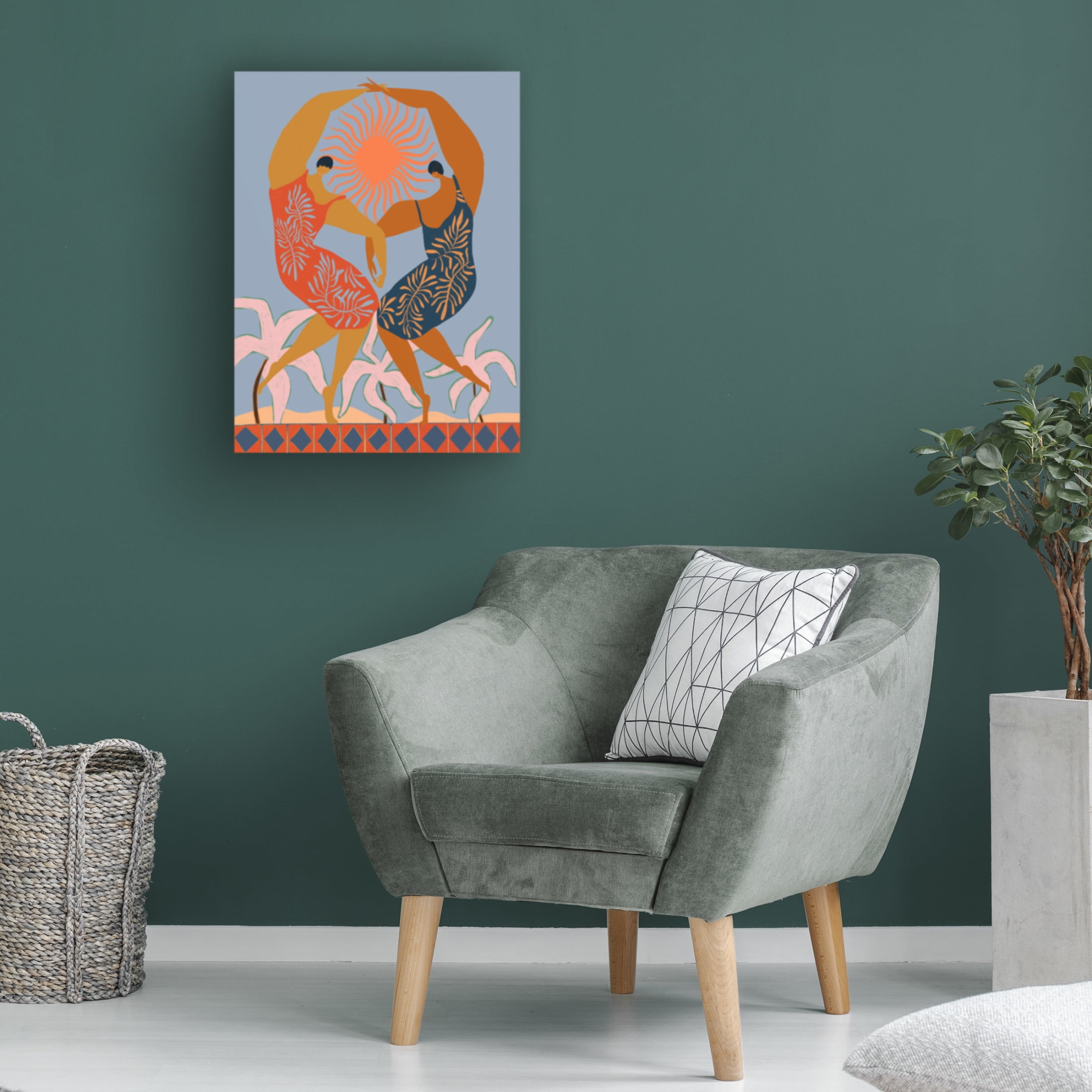 Trademark Fine Art Arty Guava Sisterhood Canvas Wall Art