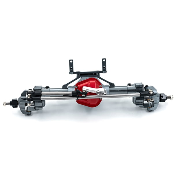 Eje delantero, Reemplazos de elevación del eje delantero del coche RC para 1/10 Axial SCX10 90046 90 Abody Titanio-Escala del eje delantero