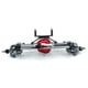 thumbnail image 1 of Eje delantero, Reemplazos de elevación del eje delantero del coche RC para 1/10 Axial SCX10 90046 90 Abody Titanio-Escala del eje delantero, 1 of 7
