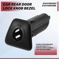 thumbnail image 4 of Car Left Rear Door Lock Knob Bezel for 530i 540i 530e M5 2017-2022 51417489387 51417489388 51427941709 51427941710, 4 of 5