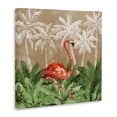 thumbnail image 3 of Stupell Industries Bohemian Jungle Life Flamingo Canvas Art, 17 x 17, by Paul Brent, 3 of 8