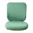 thumbnail image 2 of Baohd Computer Chair Cover Swivel Chair Cover Rotating for Chair Light Green Backrest + Cushion Cover 1Set, 2 of 6