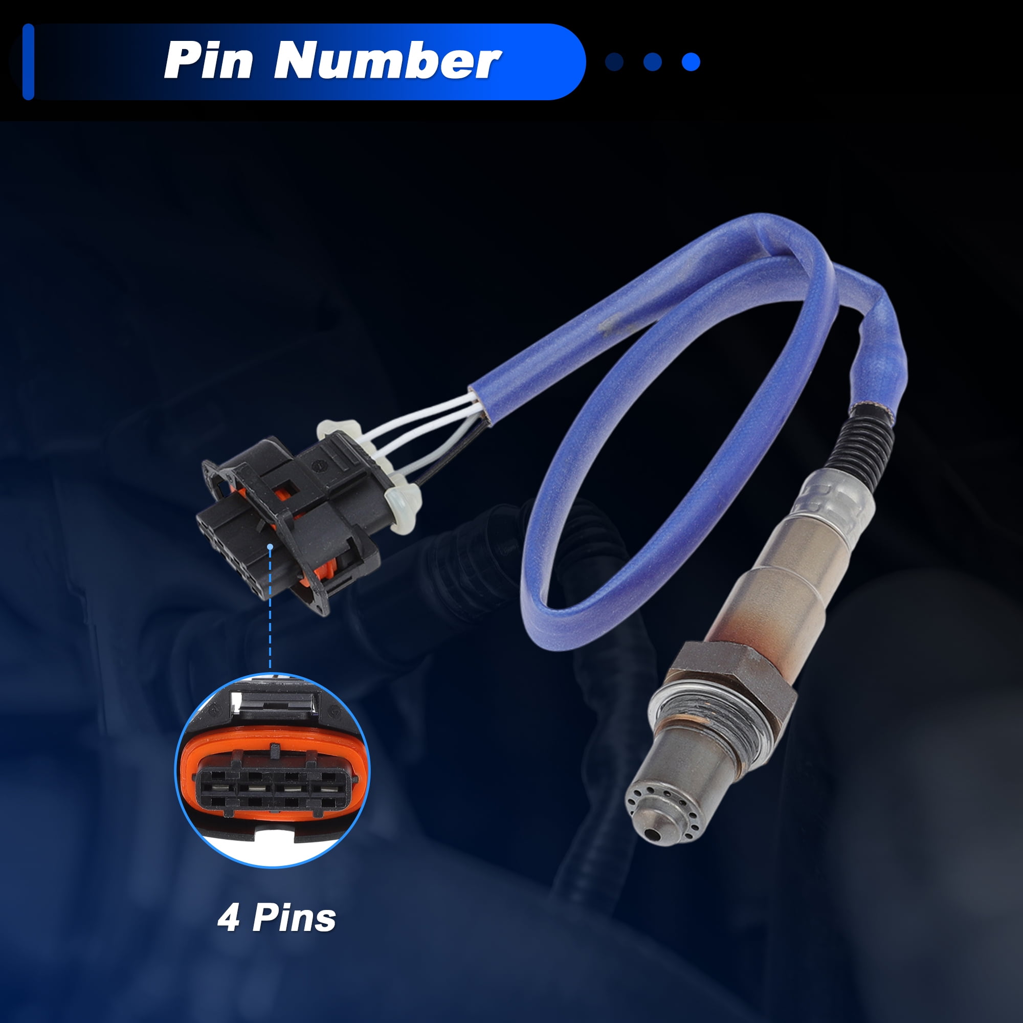 Upstream Downstream Oxygen Sensor for Chevrolet Cruze 2011-2015 for Chevrolet Sonic 1.8L 2012-2018 1.8L  2344528/2344527/55572216/55574136/55568696/55572215 2pcs