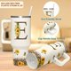 thumbnail image 3 of Vaso SUFAVN con diseño de girasoles con monograma, 1,2 L, para mujer, 3 of 7