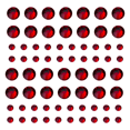thumbnail image 1 of Arte de uñas con pedrería y parte trasera plana de cristal, 1 of 5