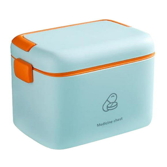 Caja Organizadora jinwen multiusos doble capa Naranja
