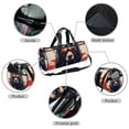thumbnail image 2 of Bear Gym Bag for Sports and Yoga, 17.7" with Interior Zipper Pocket, Large Capacity - Carry on Bag of the Week, 2 of 6