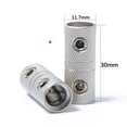 thumbnail image 3 of 2x Conectores, Cables, Adaptadores de Altavoces Electrónicos, Cable, Tornillo de Carpintero Yotijar Butt Connector Terminal Joiner, 3 of 8