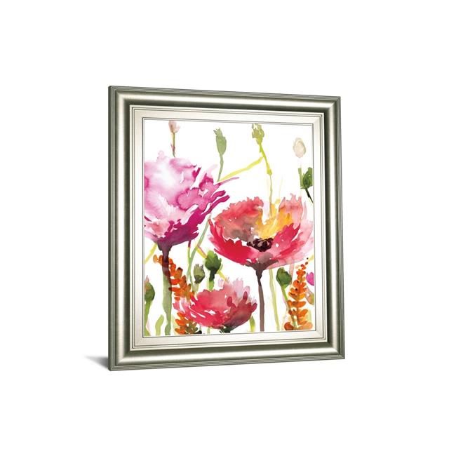 Classy Art 8288 22 x 26 in. Blooms & Buds by Rebecca Meyers Framed Print Wall Art