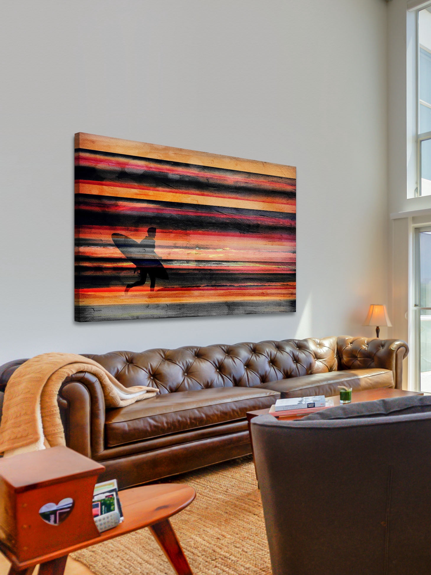 Parvez Taj "That Last Wave" Print on Canvas