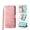 Pink, variant on Wallet Case for Honor 200 Lite Flip Phone Case with Card Slots, Cash Pocket, Kickstand, Magnetic Closure & Wrist Strap, TPU Soft Shell Cover Pink