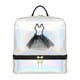 thumbnail image 1 of Mochila de baile de ballet, mochila de día, mochila para niñas, bolso de bailarina para bailar deportes Plata, 1 of 8
