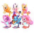 thumbnail image 1 of My Little Pony 6 Pcs Jouet Sirène Enfant Ornement de Table YIJIA, 1 of 4