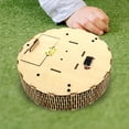 thumbnail image 4 of Robot de Barrido de Madera DIY, Conjunto de Ensamblaje de Modelo, Modelos de Aspiradora, Rompecabezas de Construcción, Juguete a Yotijar Juguetes de ciencia de madera, 4 of 10