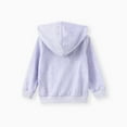 thumbnail image 7 of Disney Princess Toddler Girls Hoodies Jasmine/Belle/Tiana/Rapunzel Purple Border Paterrn Zip-Up Varsity Jacket Sizes 2-6, 7 of 7