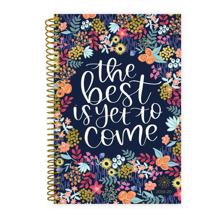 2019-20 Soft Cover Daily Planner, The Best is Yet to Come - bloom daily