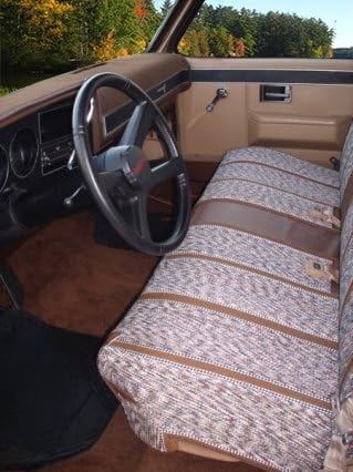 Universal Baja Saddle Blanket Bench Full Size Seat Cover Fits Ford, Chevrolet, Dodge, and Full Size Pickup Trucks (Red)