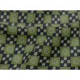 thumbnail image 4 of oneOone Viscose Jersey Fabric Geometric & Floral Block Printed Fabric 1 Yard 60 Inch Wide, 4 of 5