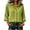 Green -BD34, variant on Linen Button Down Shirt Women Collared 3/4 Sleeve Flowy Tops Business Casual Cotton Shirts Dressy Work Travel Blouses 2026 Green M