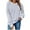 #0290-Gray, variant on Uootdi Christmas Long Sleeve Shirts for Women Crewneck Christmas Light Sweatshirts Merry And Bright Xmas Gift Pullover Tops Hol iday
