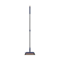 Vxdvou Bathroom Floor Scrubber, Long-Handled Tile and Wall Scrubber, Multi-Function Bathroom Brush with Hard Bristles, Rubber Scraper for Efficient Cleaning in Bathroom and Kitchen
