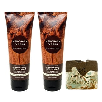 Bath Body Works Men's Collection MAHOGANY WOODS 3-in-1 Hair