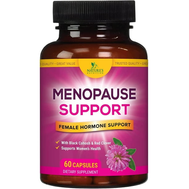 Nature's Nutrition Menopause Multivitamin Supplement, 1256mg, 60 Ct