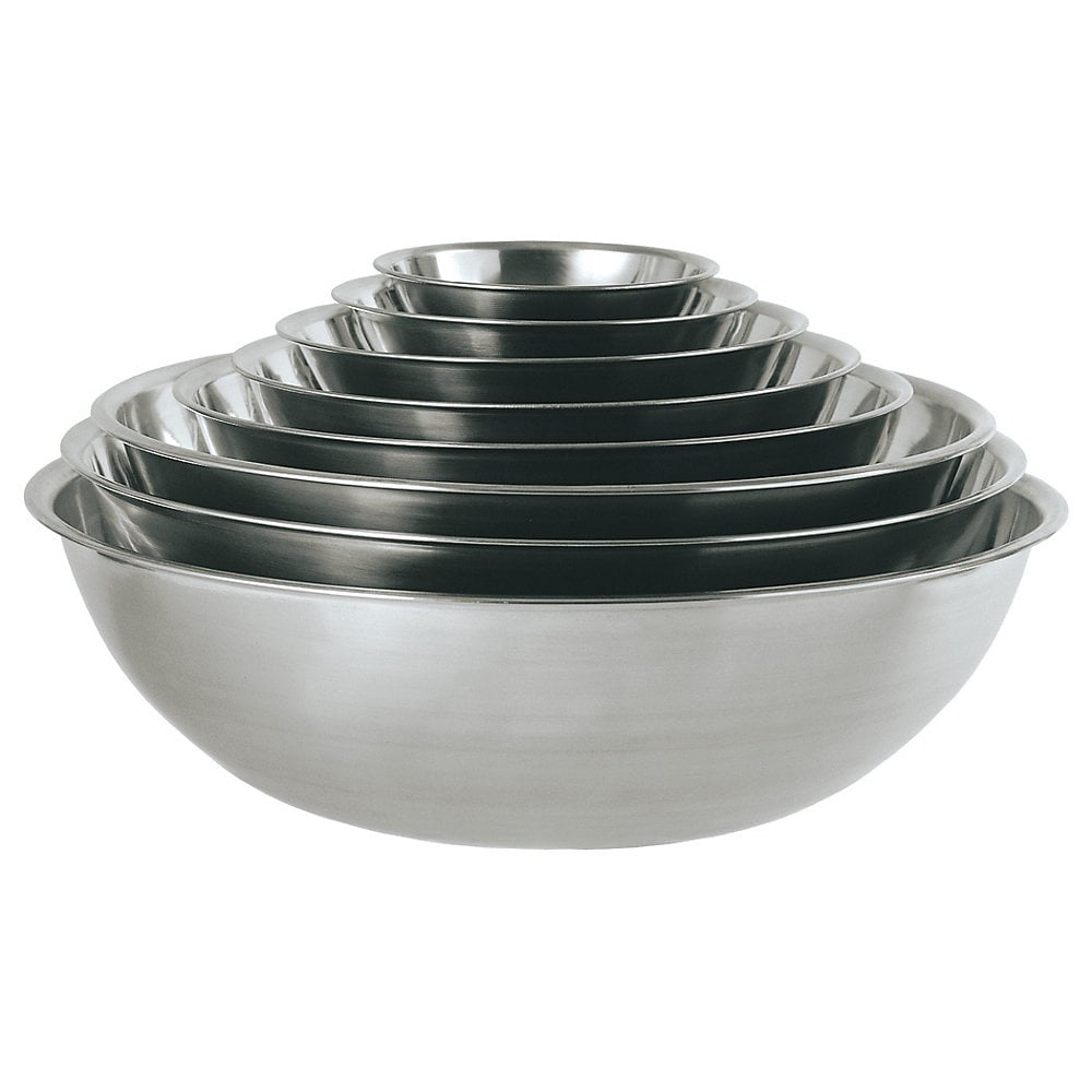 Crestware Mixing Bowl,Stainless Steel w/Rubber,8qt MBR08, 1 - Kroger