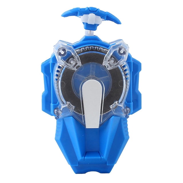 segolike Creative Burst Top Toy String Launcher L/R Turning Child Juego para pequeños Azul perfke Lanzador de peonza