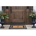 thumbnail image 4 of A1HC Natural Coir Monogrammed Front Door Mat, Non-Slip Heavy Duty Durable Doormat for Indoor Outdoor Entrance - 24" X 36", 4 of 7