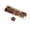 Brown, variant on Ohmyroo Sleek Drafting Eraser 4.3in Black Plastic Handheld Correction Tool Office Writing Desk Accessory