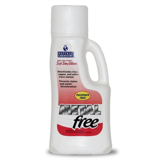 NEW Natural Chemistry 07001 Spa Swimming Pool Metal Free Chemical - 1 Liter