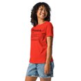 thumbnail image 2 of Nonna T-shirt Women's Relaxed T-Shirt (Poppy, S), 2 of 2