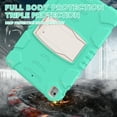 thumbnail image 6 of iPad 5th/6th Generation (9.7 inch, 2017/2018) Case,Dteck Shockproof Rubber 3-layer Protection Armor Hybrid Kickstand Protector Cover for iPad Air 2/iPad Pro 9.7" ,Mintgreen, 6 of 7